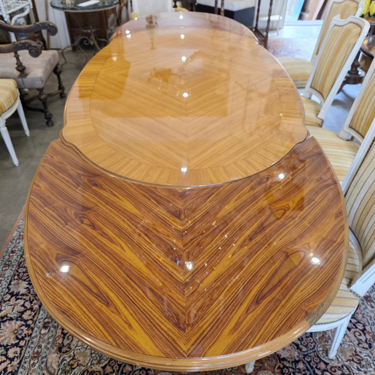 A French Louis XVI Dining Table A French Louis XVI Dining Table